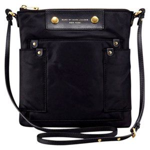 Marc by Marc Jacobs Black Nylon Preppy Sia Crossbody Bag